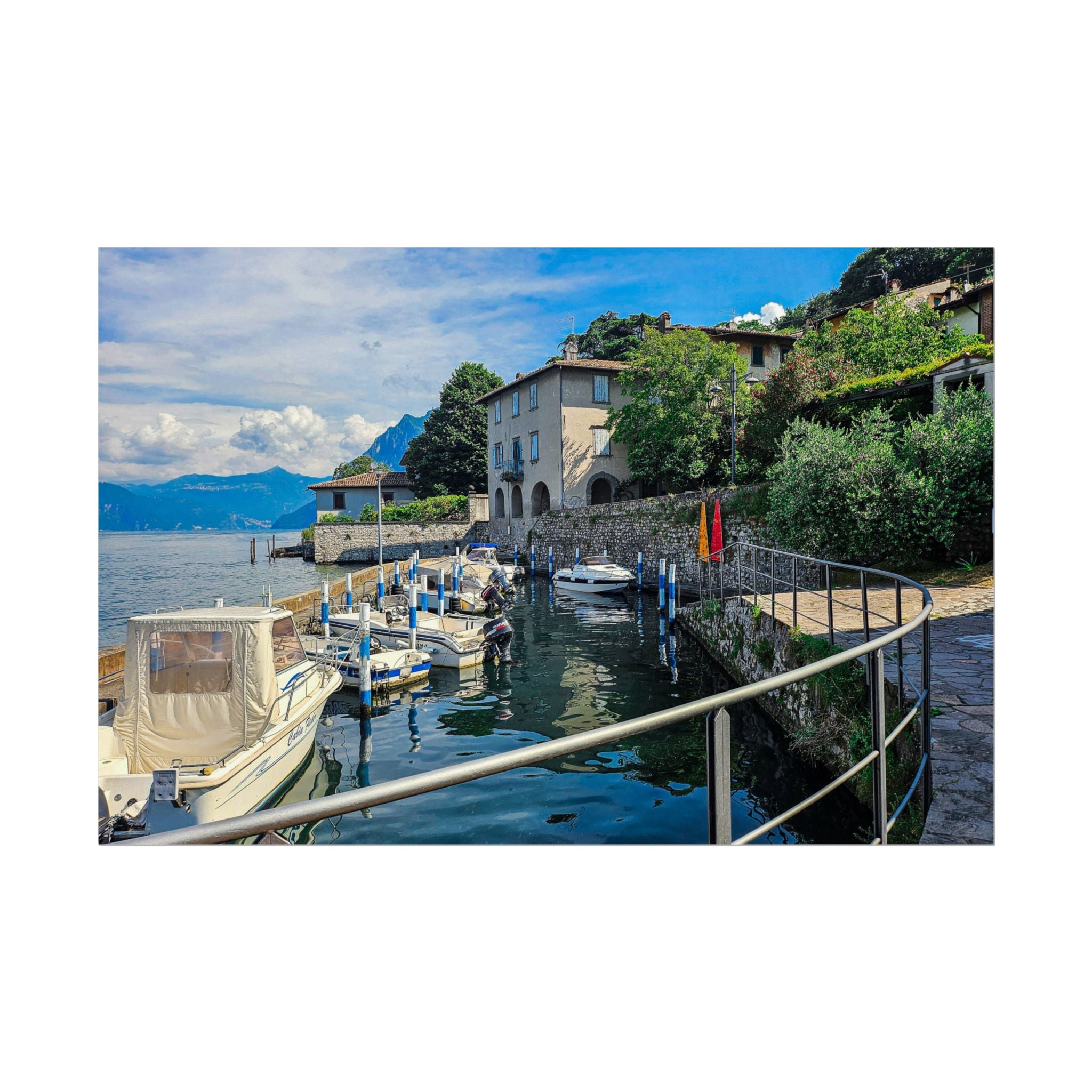 Monte Isola Italy Poster Rosetta Creative Coastal Views - Rosetta Creative Boutique